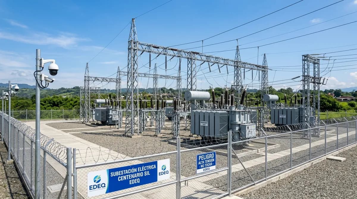 Subestación Eléctrica Centenario — SIL / EDEQ